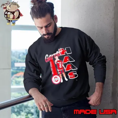 Garrett Haas Ohio State Buckeyes lacrosse illustrated Sweatshirt