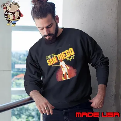 Into the San Diego Night Fernando Tatis Jr Padres baseball Sweatshirt