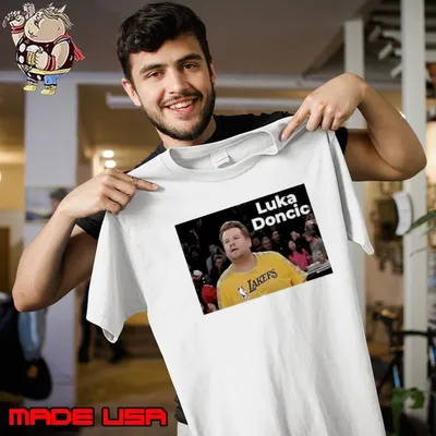 James Corden Luka Doncic shirt