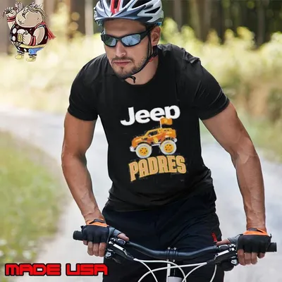 Jeep car San Diego Padres shirt