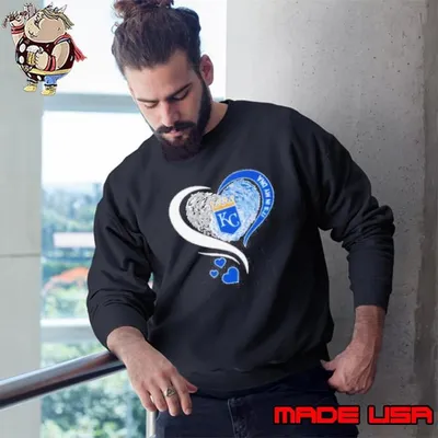 Kansas City Royals It’s In My DNA Heart Sweatshirt