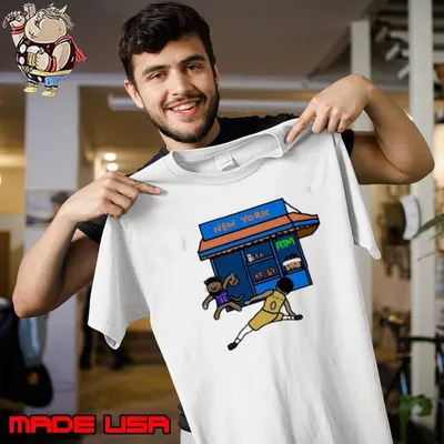 Karl-Anthony Towns Bodega KAT vs Tyrese Haliburton cartoon shirt