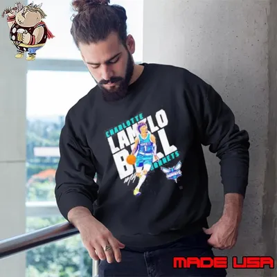 LaMelo Ball Charlotte Hornets Slant Sweatshirt