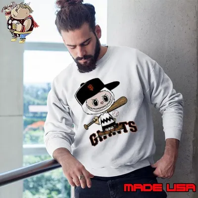 Labubu Charlie Brown San Francisco Giants shirt