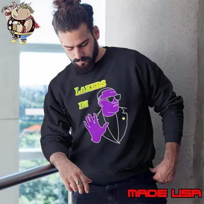 Lakers in hand Los Angeles Lakers basketball NBA Sweatshirt