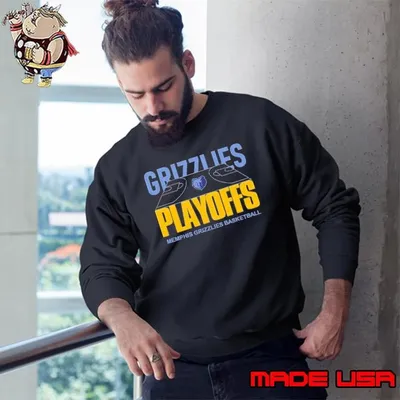 Memphis Grizzlies basketball court NBA playoffs Sweatshirt