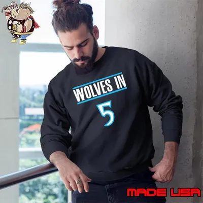 Minnesota Timberwolves Anthony Edwards Wolves in 5 Sweatshirt