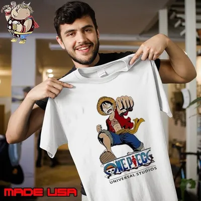 One Piece Universal Studios shirt