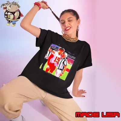 Patrick Mahomes Kissing Nfl Referee Shirt