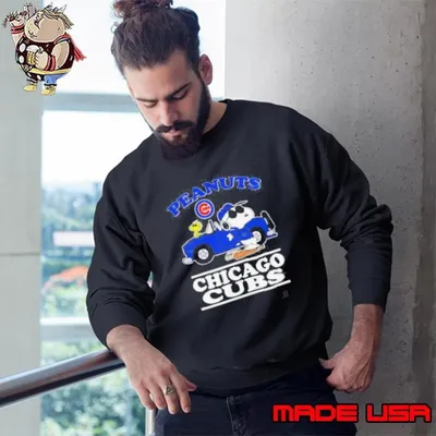Peanuts Snoopy and Woodstock Chicago Cubs 2025 Sweatshirt