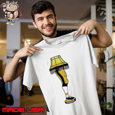 Pittsburgh football leg lamp shirt