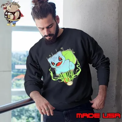 Pokémon Bulbasaur summoning grass toad cute shirt