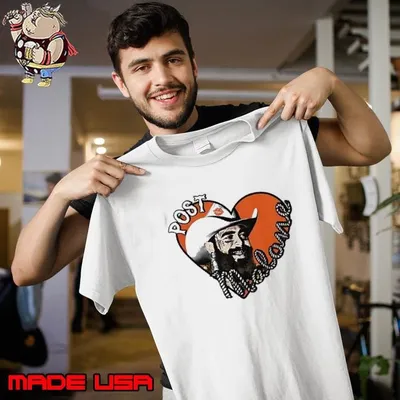 Post Malone big ass stadium tour shirt