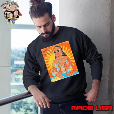 Psychic Medium Hippie Boho African American Woman Sweatshirt