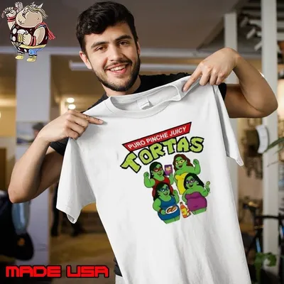 Puro Pinche Juicy Tortas Mask shirt