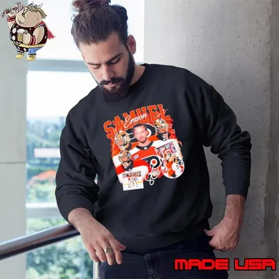 Samuel Ersson Philadelphia Flyers ice hockey American professional hockey Championship signature Sweatshirt