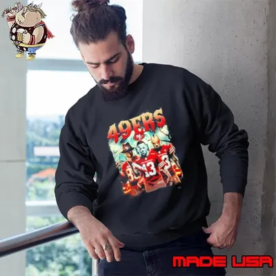 San Francisco 49Ers Halloween Horror Characters shirt