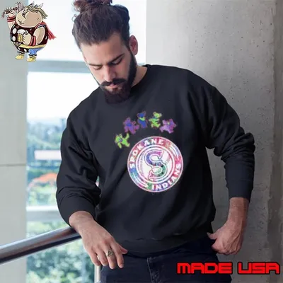 Spokane Indians Grateful Dead Night 60th Anniversary 2025 Sweatshirt
