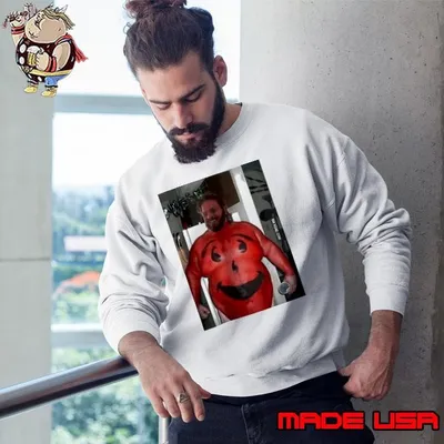 T-Bob Hebert D’Kool-Aid face body shirt