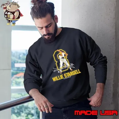 Teambrown Willie Stargell Baseball Hall Of Fame Member Signature Shirt