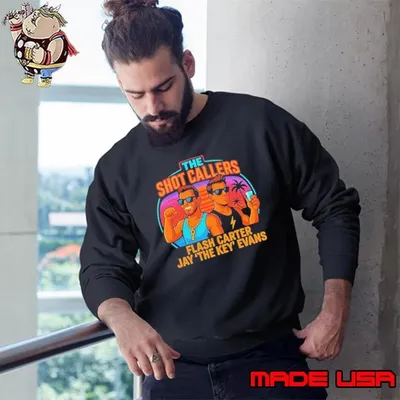 The Shot Callers flash carter jay the key evans sunset shirt