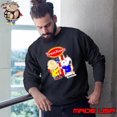 Tyson Foods Charlie Brown and Snoopy Sweatshirt