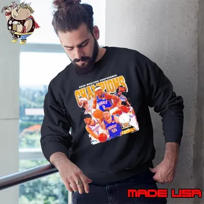 2025 Western Conference Champions Oklahoma City Thunder Sweatshirt