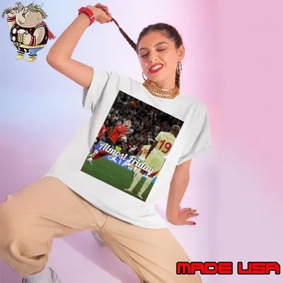 Almost Friday Ronaldo vs Yamal Ladies tee