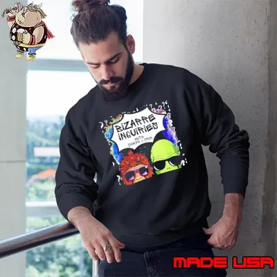 Bigfoot And Alien Bizarre Inquiries With Shayn Orin Sweatshirt