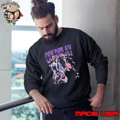 Coldplay Vintage Band Sweatshirt