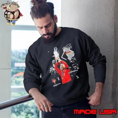 Cristiano Ronaldo Seleção Portuguesa De Futebol UEFA Nations League 2025 signature Sweatshirt