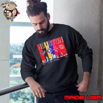 Houston Skyline City sports team logo Sweatshirt