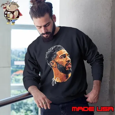 Jayson Tatum Big Face Player Signature Sweatshirt