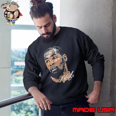 Kevin Durant Big Face Player Signature Sweatshirt