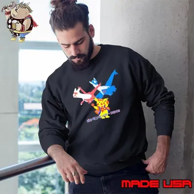 Pokémon Pikachu Latias and Latios monster cute Sweatshirt
