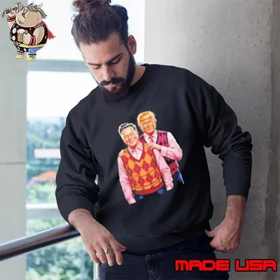 President Donald Trump and Elon Musk Step Brother shirt