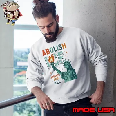 Statue of Liberty Abolish ICE justice for all shirt