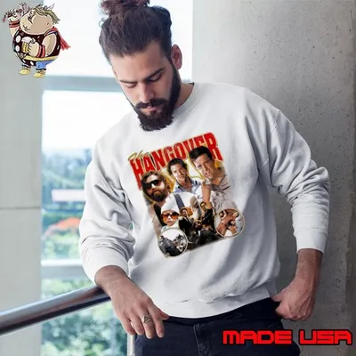 The Hangover movie picture collage vintage shirt