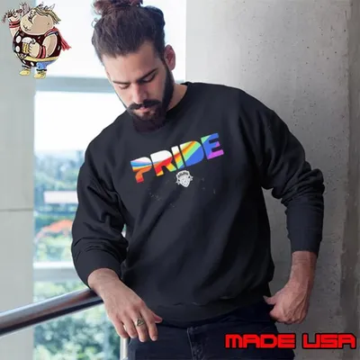 Washington Spirit pride stripes 2025 logo Sweatshirt