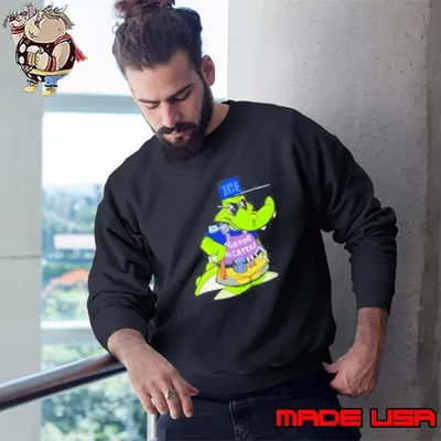 Alligator Alcatraz Ice Detective Gator Sweatshirt