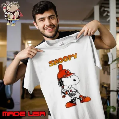 Baltimore Orioles Snoopy player shirt