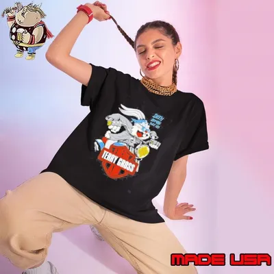 Bugs Bunny death before suck ass fresh air Terry Gross shirt