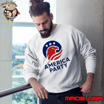 Elon Musk America Party Flag Shirt