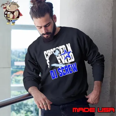 Houston Astros x DJ Screw 2025 Chopped N Screwed star Sweatshirt