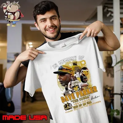 In memory of Dave Parker the cobra 1951-2025 end of an era thank you signature shirt