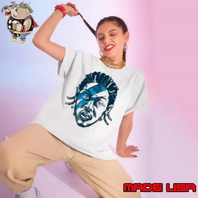 Jalen Williams big head Thunder Ladies tee