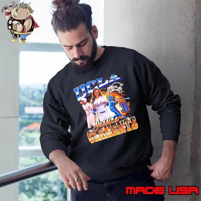 Jessica Clements Ucla Bruins baseball signature graphic shirt