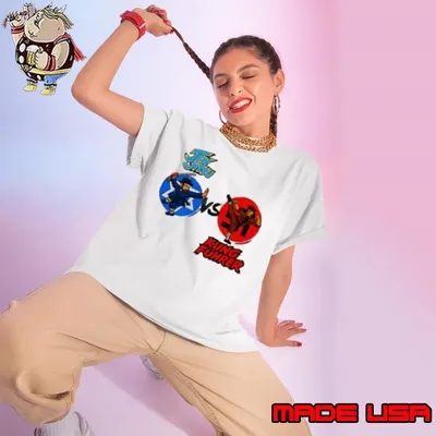 Jew Jitsu Vs Kung Fuhrer Ladies tee