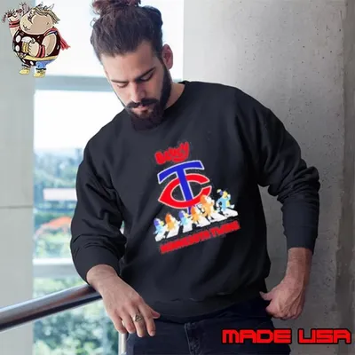Minnesota Twins Bluey Baseball Fan Sweatshirt