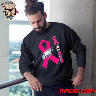 Philadelphia Eagles x Cancer Awareness I’m a survivor shirt